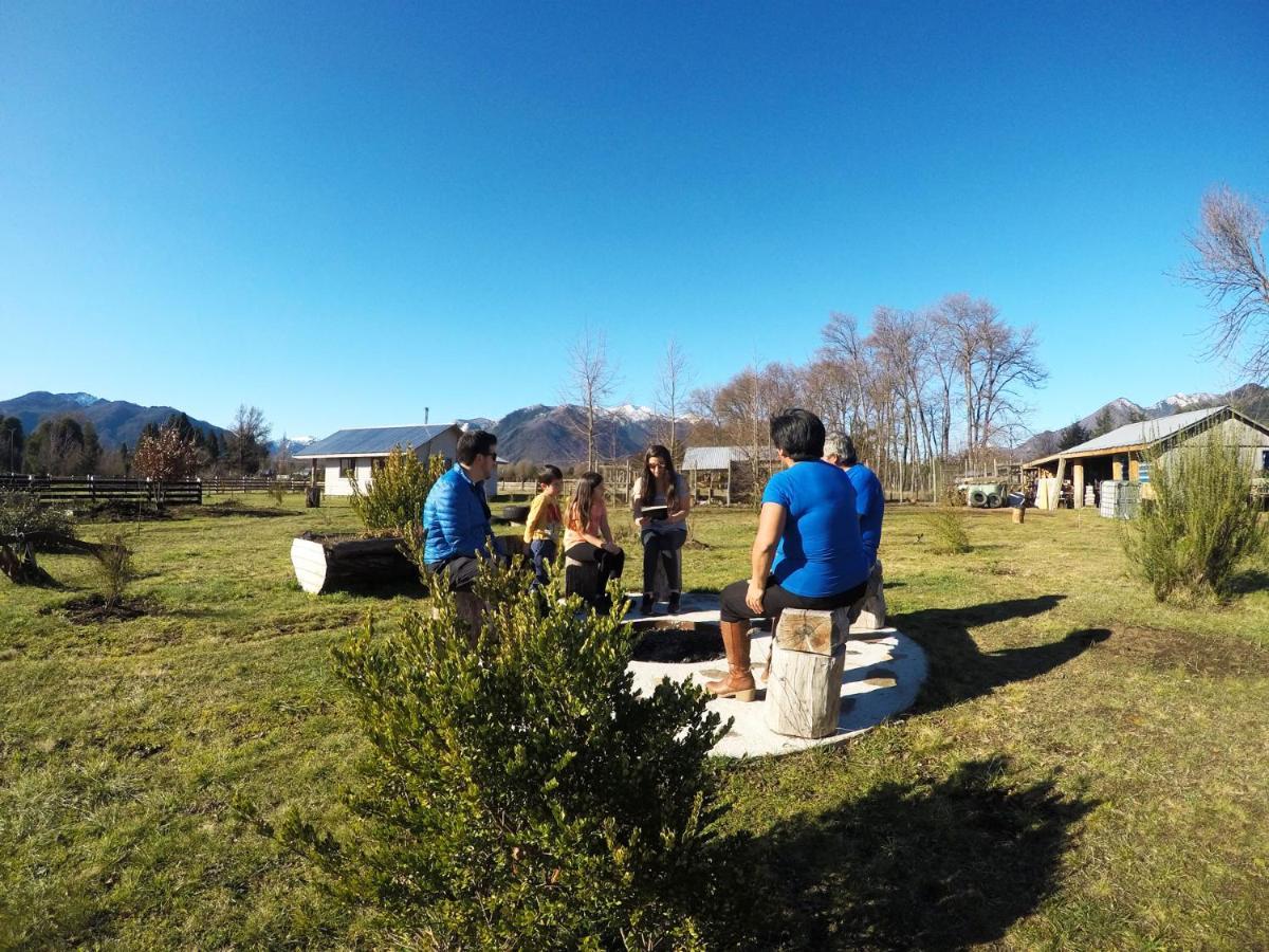 Hospedaje Y Agrocamping Relmucura Melipeuco Exterior foto